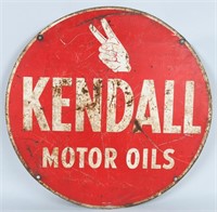 KENDALL MOTOR OIL DS TIN SIGN