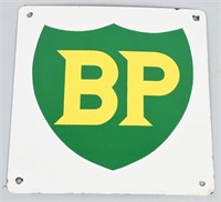 BP GASOLINE PORCELAIN SIGN