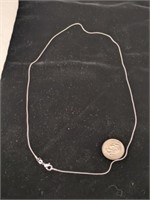 .925 Necklace 22" long