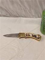Franklin Mint Collector's Knife 7" open