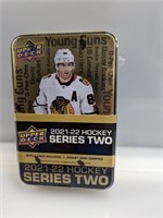 2021-22 UD Hockey Series Two Young Guns Tin