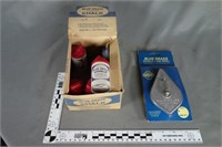 NOS Blue Grass chalk reel and chalk refills