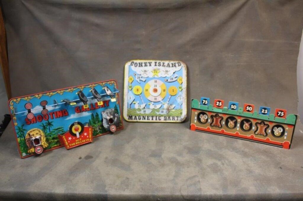 Marx Toys Vintage Shooting Gallery Target, Cadco