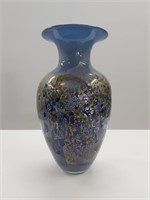 Robert Held Art Glass Gold Fleck Vase