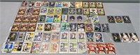 76+\- Football Stars Card Lot Collection