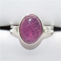 $100 Silver Ruby(2.7ct) Ring