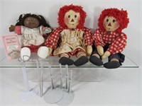 BOX LOT ARTIST RAGGEDY ANN & ANDY: