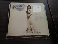 16 country LPs, all signed by the artists on