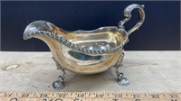 Antique Sterling Silver sauce Boat (1762). *SC