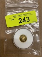 1/10 OZ. 24K GOLD LIBERTY COINS