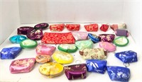 Lot of assorted keychain coin purses