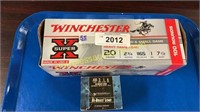 Winchester 20 gauge shells (QTY X 2)