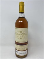 1993 Chateau Yguem Lur-Saluces White Wine.