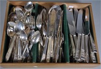 Extensive Community silver plate cutlery set
