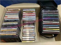 (53) Music CDs & (10) Cassette tapes