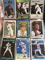 LOT OF 9 ROBERTO ALOMAR BASEBALL CARDS