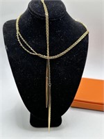 MICHAEL KORS DESIGNER CLEAVAGE NECKLACE