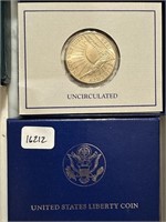 1986 UNC LIBERTY CLAD HALF DOLLAR