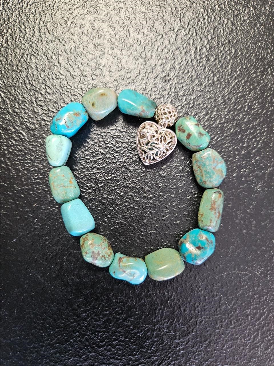 Imitation Turquoise Bracelet