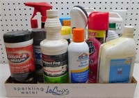 Group of Cleaners, Sprays & Chemicals
