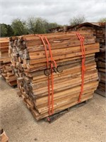 Pallet of 4X4X4 Volume Wood #2 Douglas Fir