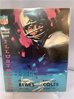 Bears vs Colts Nov 7 1965 program