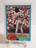 1981 Topps Joaquan Andujar