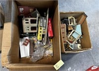 2 Boxes of Train Accessories