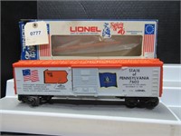 Lionel Pennsylvania Boxcar 6-7602 IOB