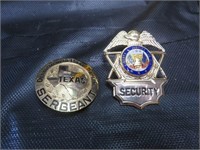 2 Badges (Liberty & Justice for All Security) &