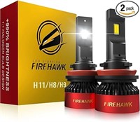 Firehawk H11/H8/H9/H16 LED Bulbs 40000LM 990%