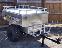 ATV Wagon Bosski 800 Aluminum Trailer Double Gas