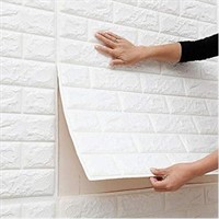 9-Pack 3D Wall Panels Stick and Peel 30 X 28 Inch
