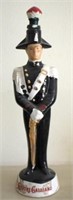 Soldier Liquor Bottle/Decanter - 9" tall