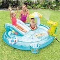 *NEW* Children Inflatable Pool with Slide,Outdoor
