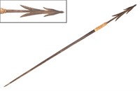 Philippine Multi-Barbed Iron Spear, Igorot