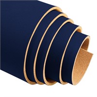 Linen Cork Board Roll Dark Blue 48" x 24", 1/4" Th