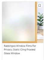 Rabbitgoo Window Films For Privacy, Static Cling