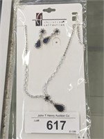 CHRISTINA COLLECTION NECKLACE AND EARRING SET