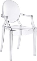 Modway Casper Acrylic Stacking Chair- Clear