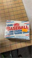 1988 fleer baseball cards, sealed