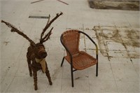 Deer Deco & Childs Chair