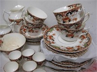 CHINA SET PLATES TEACUPS & SAUCERS