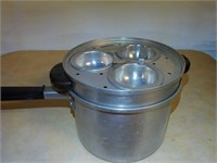 Wearever Double Boiler /  Egg Poacher