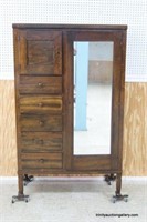 c.1920 Mahogany Gentleman's Dresser - Armoire