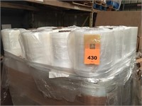 Lot of XL 10 Rolls of 10'' Clear Stretch Wrap