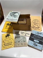 1960s Horse Training Manuals several diff sets