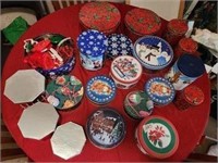 Christmas Tins and Cookie Cutters