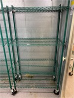 Wire Storage Rack w/ 4 Shelves