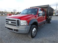 2005 Ford F550XLT S/A Super Duty Crew Cab Dump